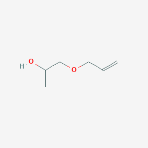 molecular formula C6H12O2 B1348754 2-丙醇，1-(2-丙烯氧基)- CAS No. 21460-36-6