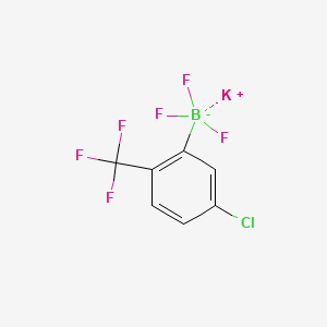 Potassium (5-chloro-2-(trifluoromethyl)phenyl)trifluoroborate