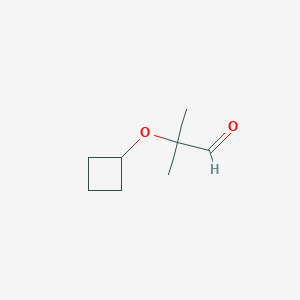 2-Cyclobutoxy-2-methylpropanal