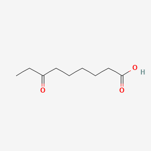 molecular formula C9H16O3 B1348761 7-氧代壬酸 CAS No. 20356-92-7