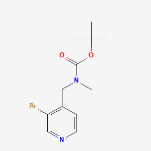 Tert-butyl ((3-bromopyridin-4-yl)methyl)(methyl)carbamate