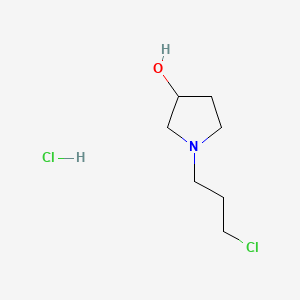 1-(3-Chloropropyl)pyrrolidin-3-ol hydrochloride