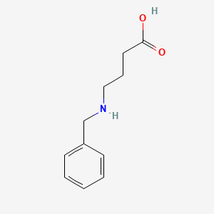 molecular formula C11H15NO2 B13487641 4-(benzylamino)butanoic Acid CAS No. 26735-10-4