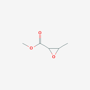 molecular formula C5H8O3 B1348765 Methyl 3-methyloxirane-2-carboxylate CAS No. 2980-48-5
