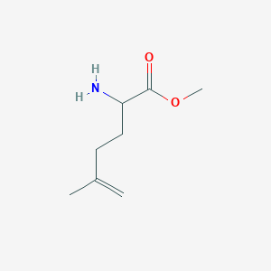 Methyl 2-amino-5-methylhex-5-enoate