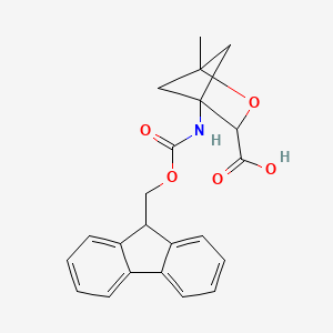 4-({[(9H-fluoren-9-yl)methoxy]carbonyl}amino)-1-methyl-2-oxabicyclo[2.1.1]hexane-3-carboxylic acid