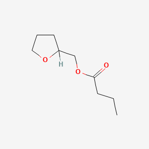 molecular formula C9H16O3 B1348770 Tetrahydrofurfuryl butyrate CAS No. 2217-33-6