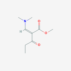 methyl (2Z)-2-[(dimethylamino)methylene]-3-oxopentanoate