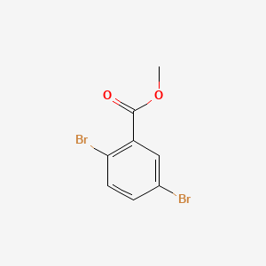 molecular formula C8H6Br2O2 B1348774 2,5-二溴苯甲酸甲酯 CAS No. 57381-43-8