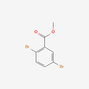 molecular formula C8H6Br2O2 B1348774 Benzoate de méthyle 2,5-dibromo CAS No. 57381-43-8