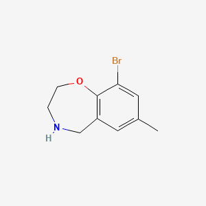 9-Bromo-7-methyl-2,3,4,5-tetrahydrobenzo[f][1,4]oxazepine