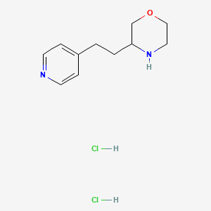 3-[2-(Pyridin-4-yl)ethyl]morpholine dihydrochloride