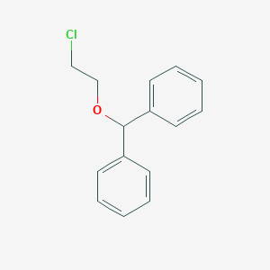 molecular formula C15H15ClO B134878 二苯甲基 2-氯乙基醚 CAS No. 32669-06-0