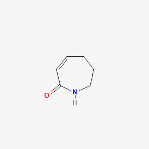 molecular formula C6H9NO B1348781 1,5,6,7-Tetrahydro-2H-azepin-2-one CAS No. 2228-79-7