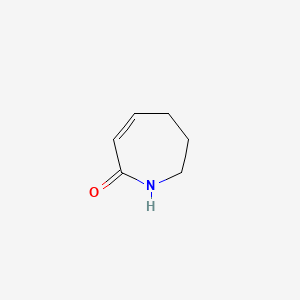 molecular formula C6H9NO B1348781 6,7-Dihydro-1H-azepin-2(5H)-one CAS No. 2228-79-7