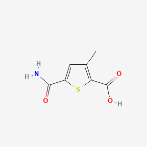 5-Carbamoyl-3-methylthiophene-2-carboxylic acid