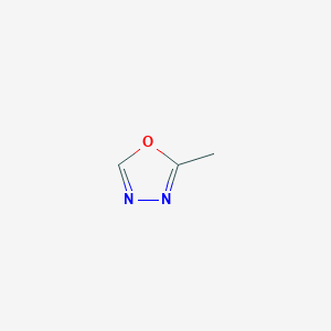 molecular formula C3H4N2O B1348784 2-甲基-1,3,4-噁二唑 CAS No. 3451-51-2