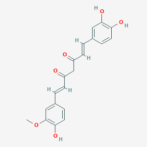 molecular formula C20H18O6 B134879 单去甲基姜黄素 CAS No. 149732-51-4