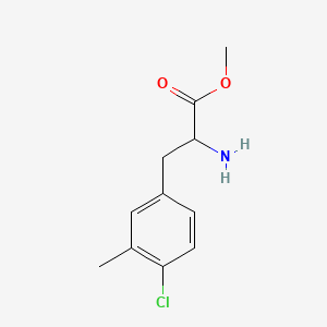 Methyl 2-amino-3-(4-chloro-3-methylphenyl)propanoate