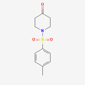 molecular formula C12H15NO3S B1348791 对甲苯磺酰哌啶-4-酮 CAS No. 33439-27-9