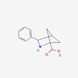 3-Phenyl-2-azabicyclo[2.1.1]hexane-1-carboxylic acid