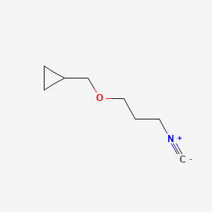 [(3-Isocyanopropoxy)methyl]cyclopropane