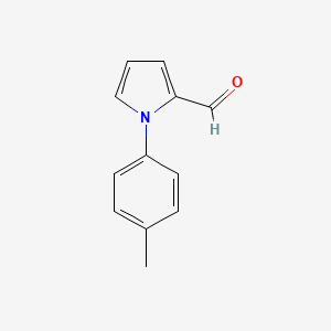 molecular formula C12H11NO B1348797 1-(4-甲基苯基)-1H-吡咯-2-甲醛 CAS No. 30186-38-0