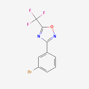 3-(3-Bromophenyl)-5-(trifluoromethyl)-1,2,4-oxadiazole