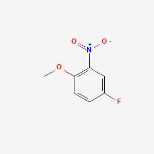 B1348801 4-Fluoro-2-nitroanisole CAS No. 445-83-0