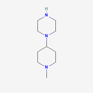 B1348802 1-(1-Methyl-4-piperidinyl)piperazine CAS No. 23995-88-2