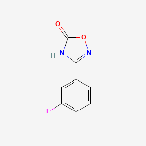 3-(3-Iodophenyl)-4,5-dihydro-1,2,4-oxadiazol-5-one