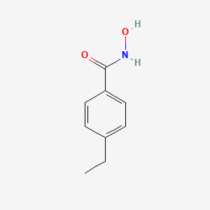 molecular formula C9H11NO2 B13488099 4-Ethyl-N-hydroxybenzamide CAS No. 87828-95-3