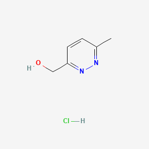 (6-Methylpyridazin-3-yl)methanol hydrochloride