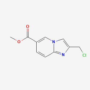 Methyl 2-(chloromethyl)imidazo[1,2-a]pyridine-6-carboxylate