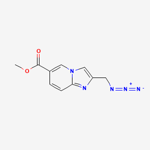 Methyl 2-(azidomethyl)imidazo[1,2-a]pyridine-6-carboxylate