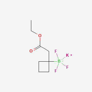 Potassium (1-(2-ethoxy-2-oxoethyl)cyclobutyl)trifluoroborate