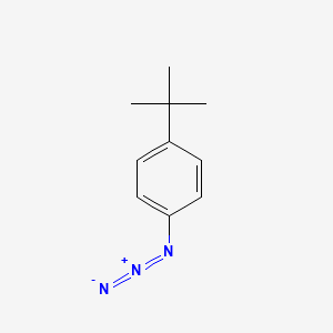 molecular formula C10H13N3 B13488214 1-Azido-4-tert-butylbenzene 