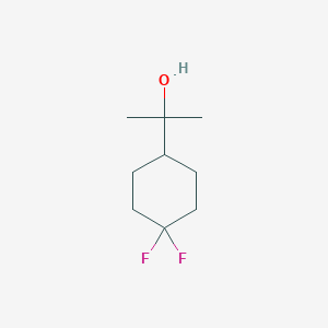 molecular formula C9H16F2O B13488252 2-(4,4-Difluorocyclohexyl)propan-2-ol 