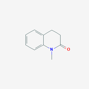 molecular formula C10H11NO B1348831 1-Methyl-3,4-dihydroquinolin-2(1H)-one CAS No. 826-72-2