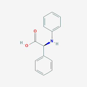 (2S)-2-phenyl-2-(phenylamino)acetic acid