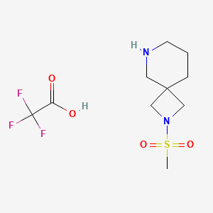 2-Methanesulfonyl-2,6-diazaspiro[3.5]nonane, trifluoroacetic acid