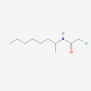 molecular formula C10H20ClNO B1348834 2-Chloro-N-(1-methylheptyl)acetamide CAS No. 23602-04-2