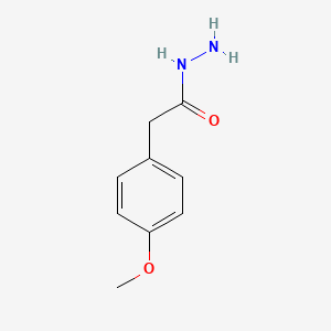 molecular formula C9H12N2O2 B1348835 2-(4-Methoxyphenyl)acetohydrazide CAS No. 57676-49-0