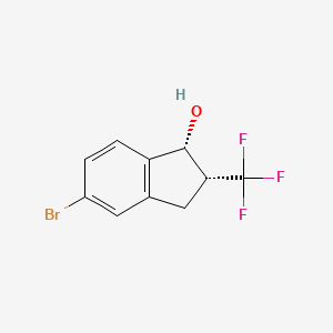 (1R,2R)-5-Bromo-2-(trifluoromethyl)-2,3-dihydro-1H-inden-1-ol