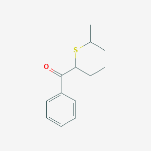 2-(Isopropylthio)-1-phenylbutan-1-one