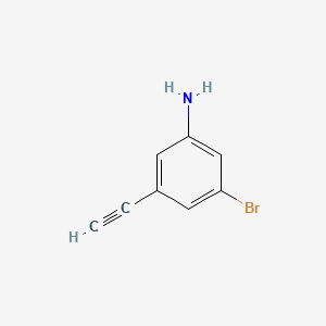 3-Bromo-5-ethynylaniline