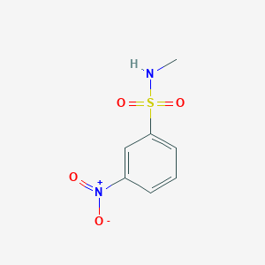 molecular formula C7H8N2O4S B1348839 N-Methyl-3-nitrobenzenesulfonamide CAS No. 58955-78-5