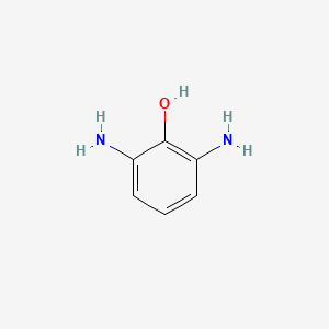 molecular formula C6H8N2O B1348841 2,6-二氨基苯酚 CAS No. 22440-82-0