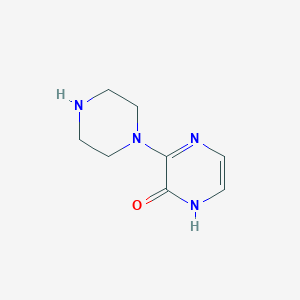 3-(piperazin-1-yl)pyrazin-2(1H)-one