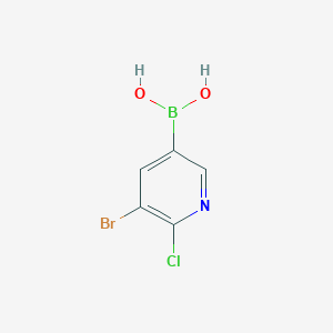 (5-Bromo-6-chloropyridin-3-yl)boronic acid